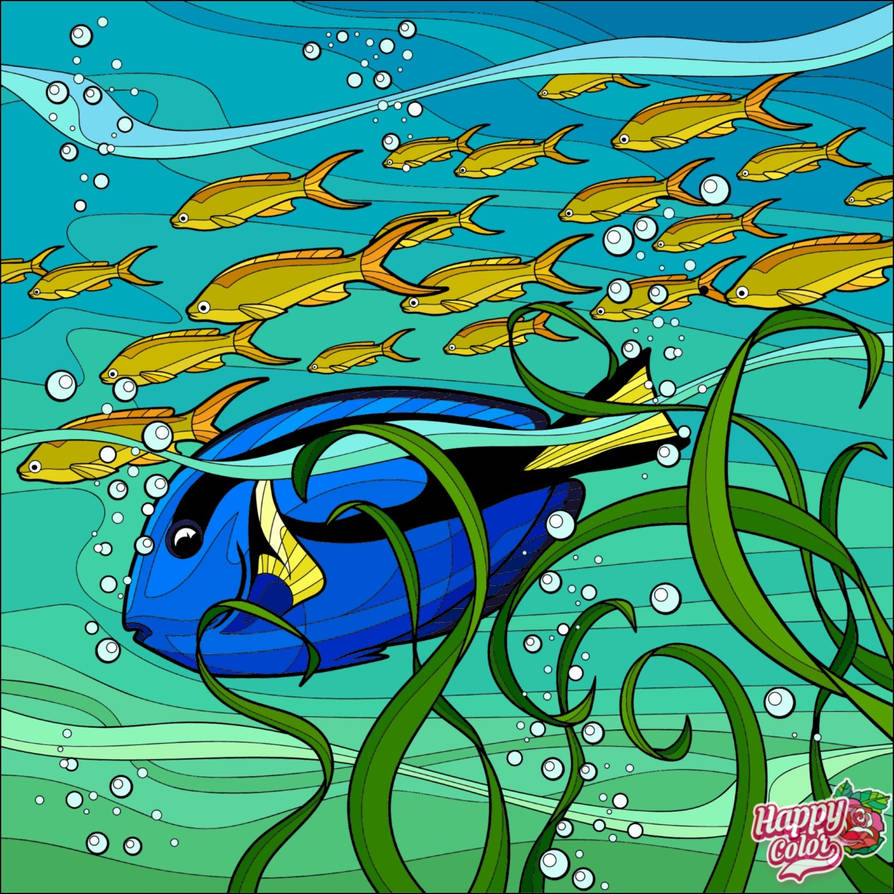 Paracanthurus by JessieSchutter on DeviantArt