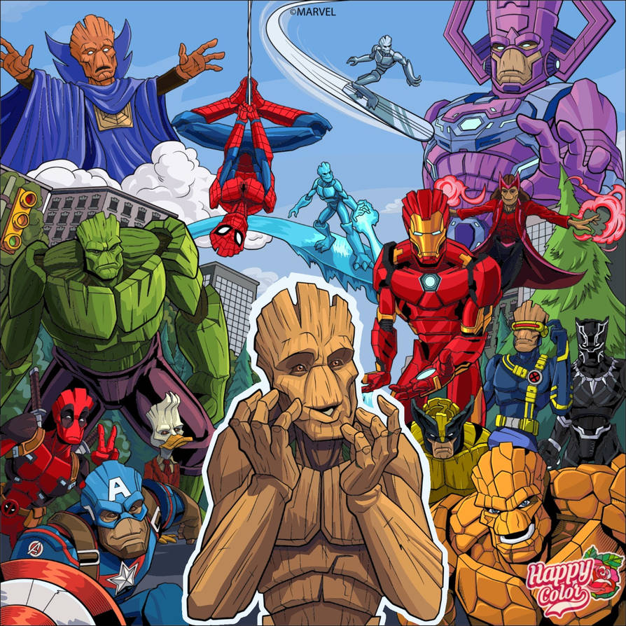 Marvel Textures Deviantart Marvel by JessieSchutter on DeviantArt