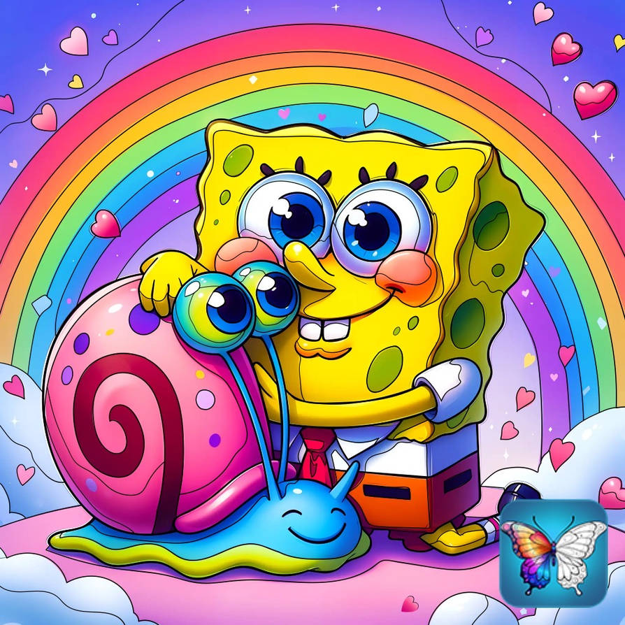 SpongeBob and Gary by JessieSchutter on DeviantArt