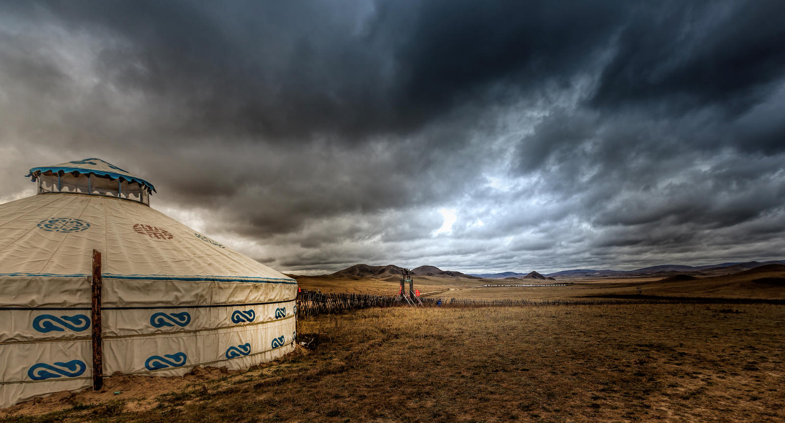 Mongolian yurt