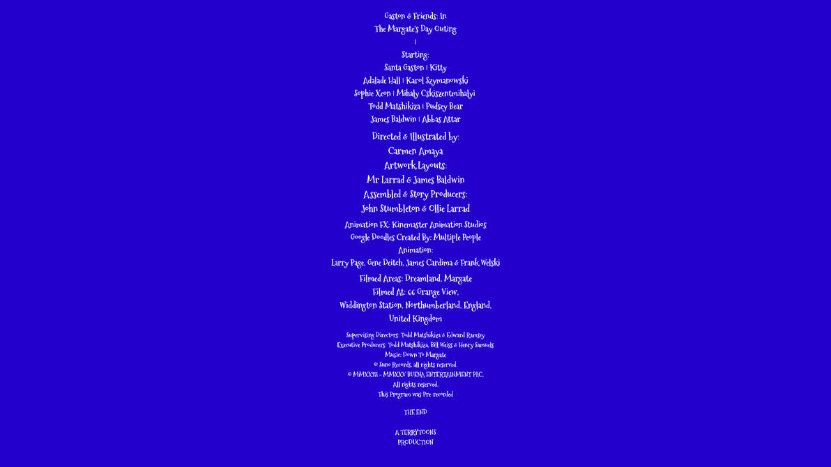 Layout Animation Credits Deviantart Ending credits layout by GastonLeCrayo on DeviantArt