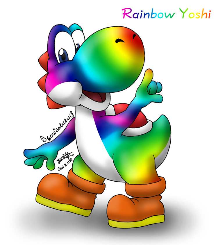 Rainbow Yoshi