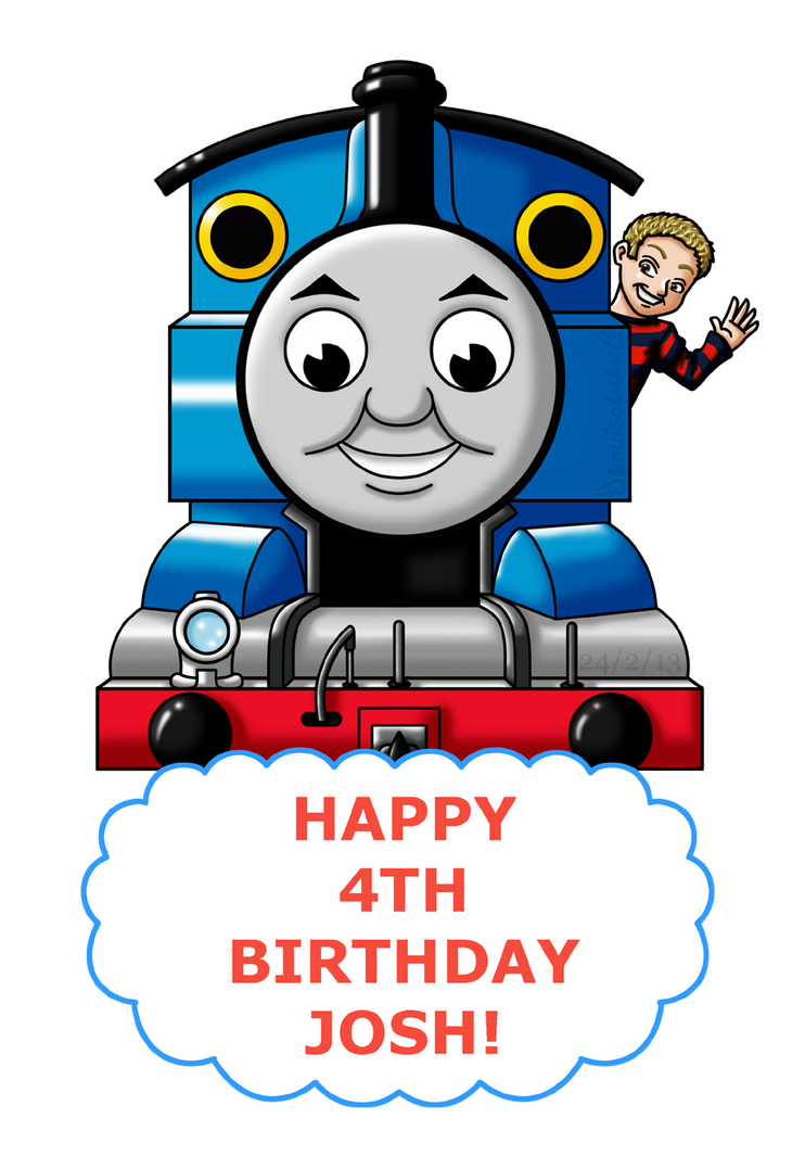 Happy Birthday Thomas by SunsetShimmerTrainZ1 on DeviantArt