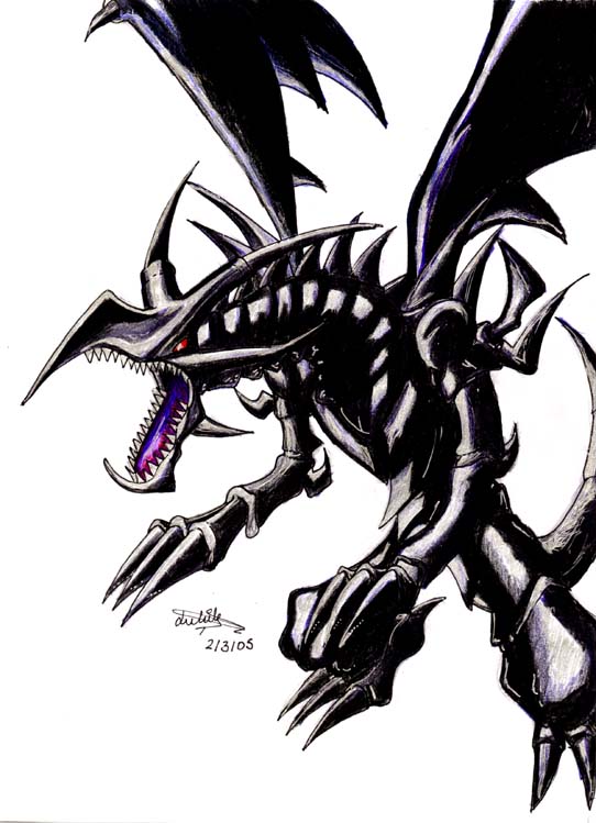 Red Eyes Black Dragon by louisalulu on DeviantArt