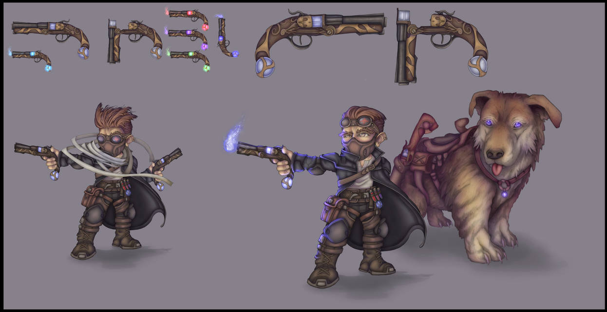 spellslinger gnome DnD concept by FoxArtt on DeviantArt