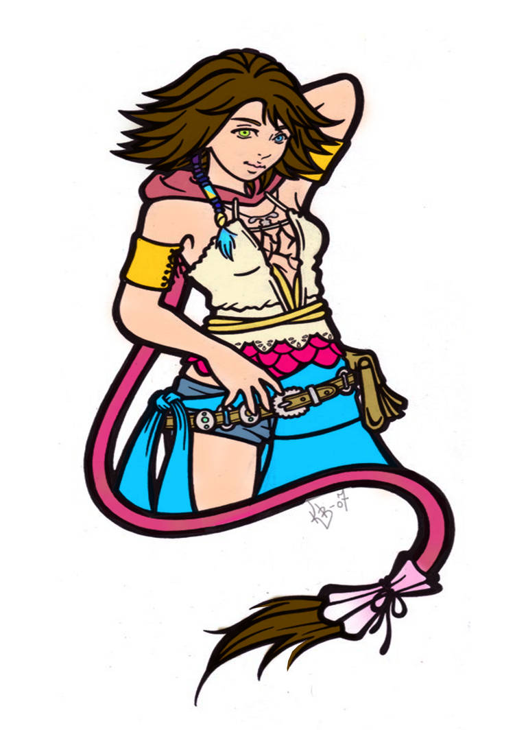 Yuna FFX2 by renofangirl on DeviantArt