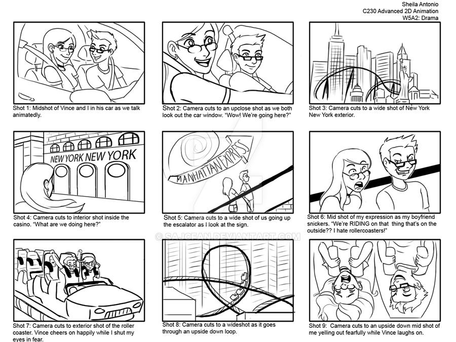 C230: Exciting Storyboard by sajcfan on DeviantArt