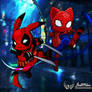 Pikapool and Home Coming SpiderMew