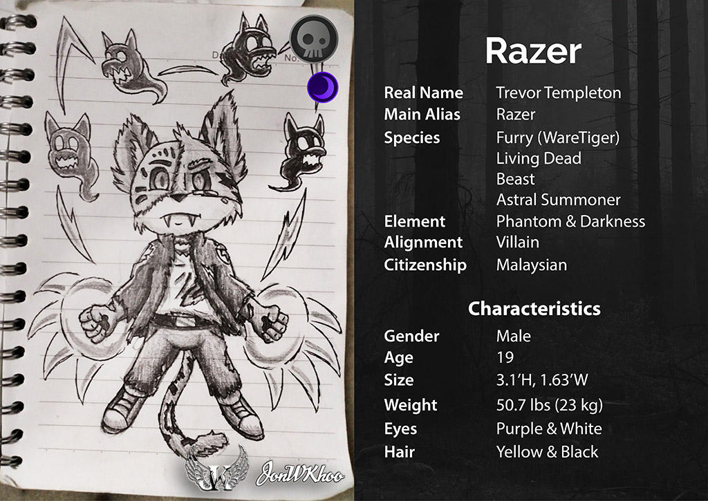 Razer | Character Redesign by JonWKhoo on DeviantArt
