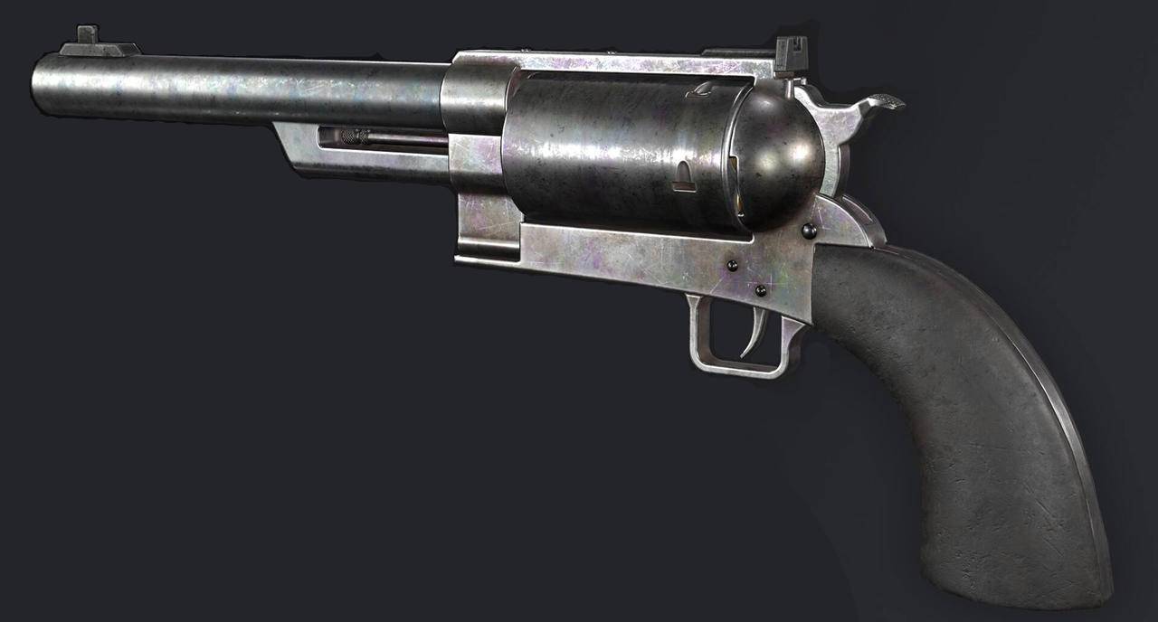 Fallout 3 Revolver Fallout New Vegas Hunting Revolver by thantheman877 on DeviantArt