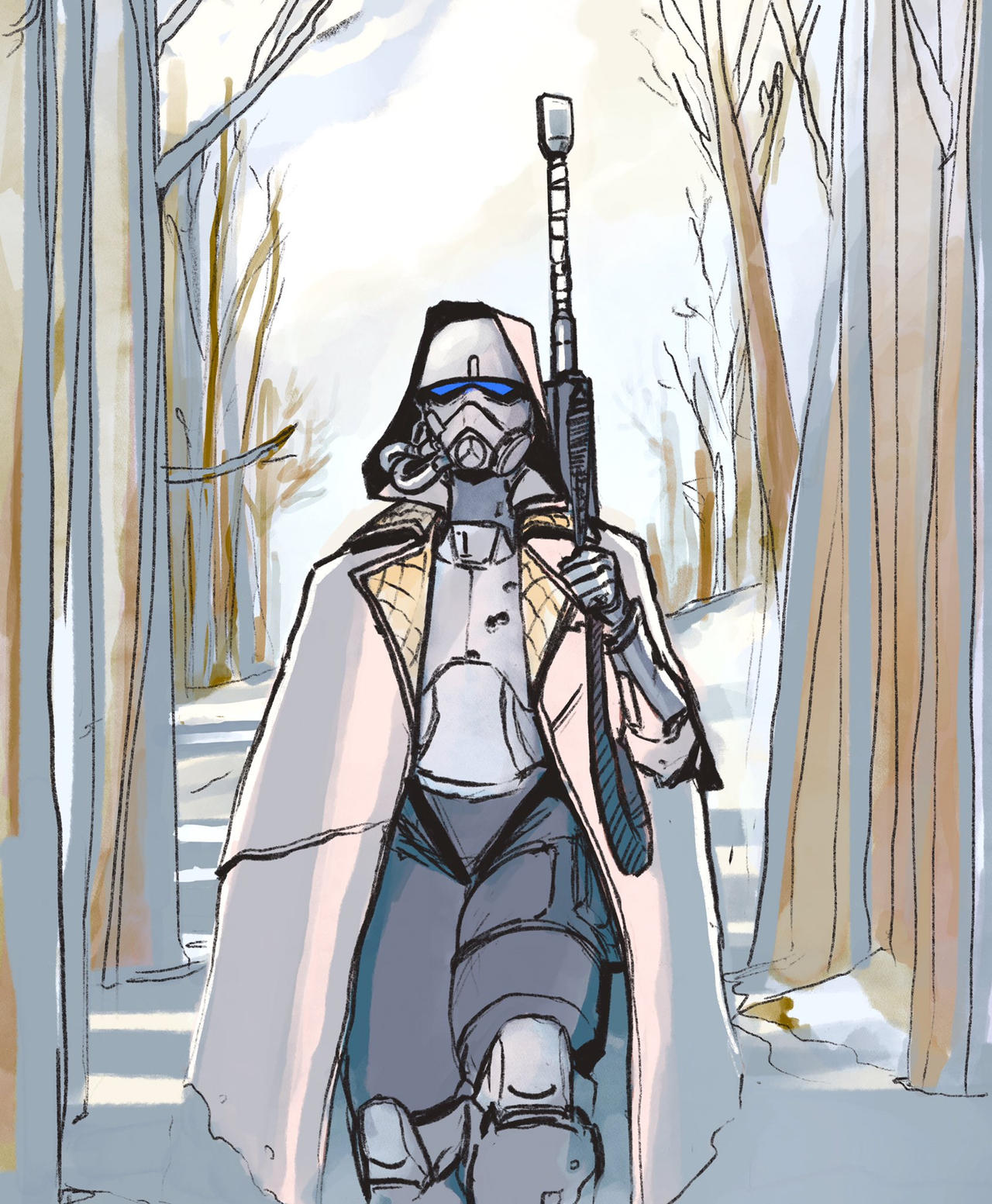 Winter NCR Ranger Armor by thantheman877 on DeviantArt