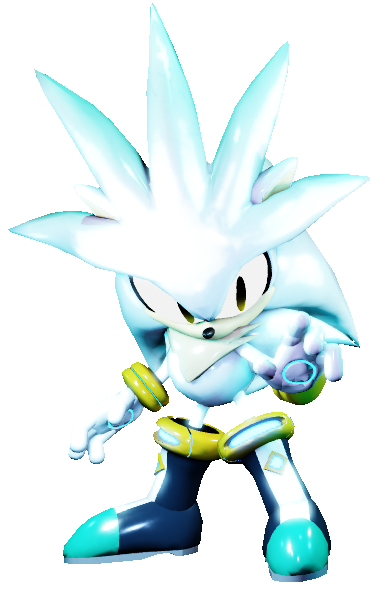 Silver render sonic exe outcome memories by juliusalmestica on DeviantArt