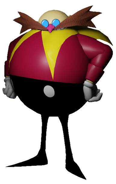 Eggman render for outcome memories by juliusalmestica on DeviantArt