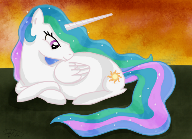 Pregnant Princess Celestia