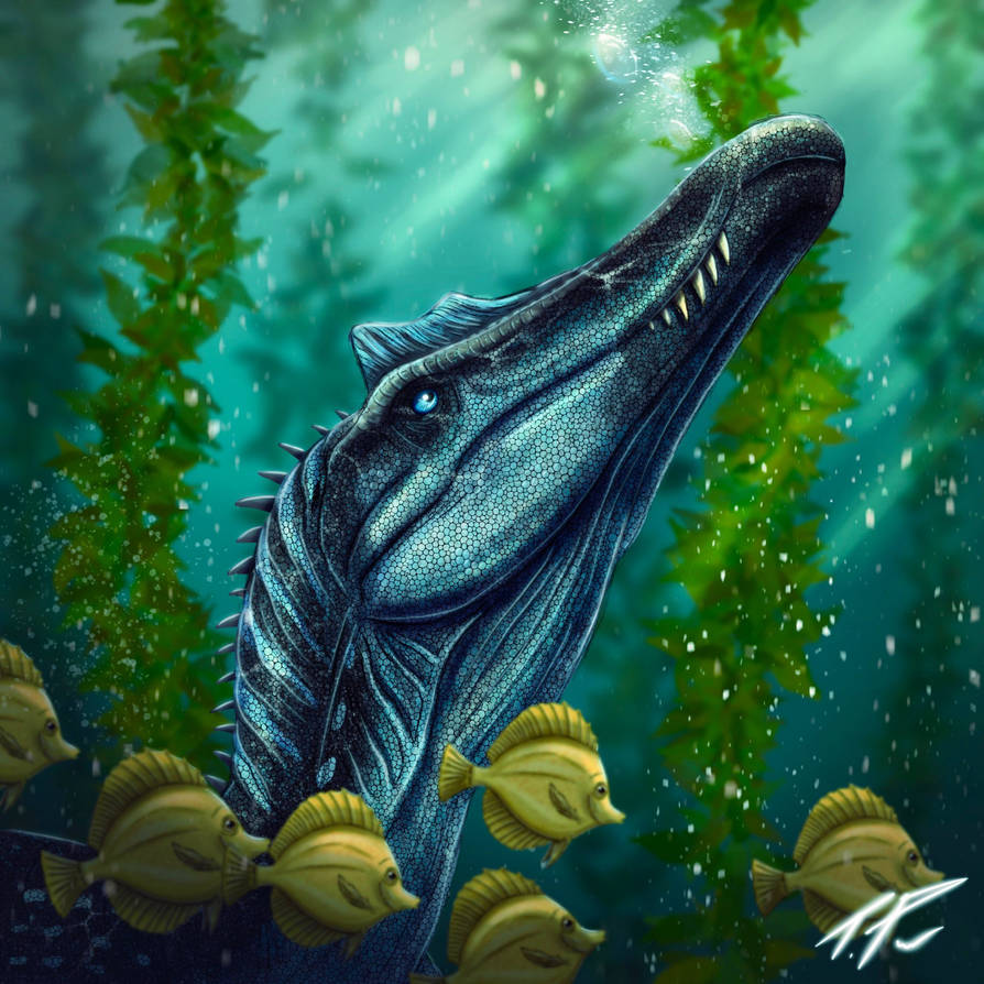 Ichthyovenator beast of Bermuda by GARBOANIMATIONS on DeviantArt