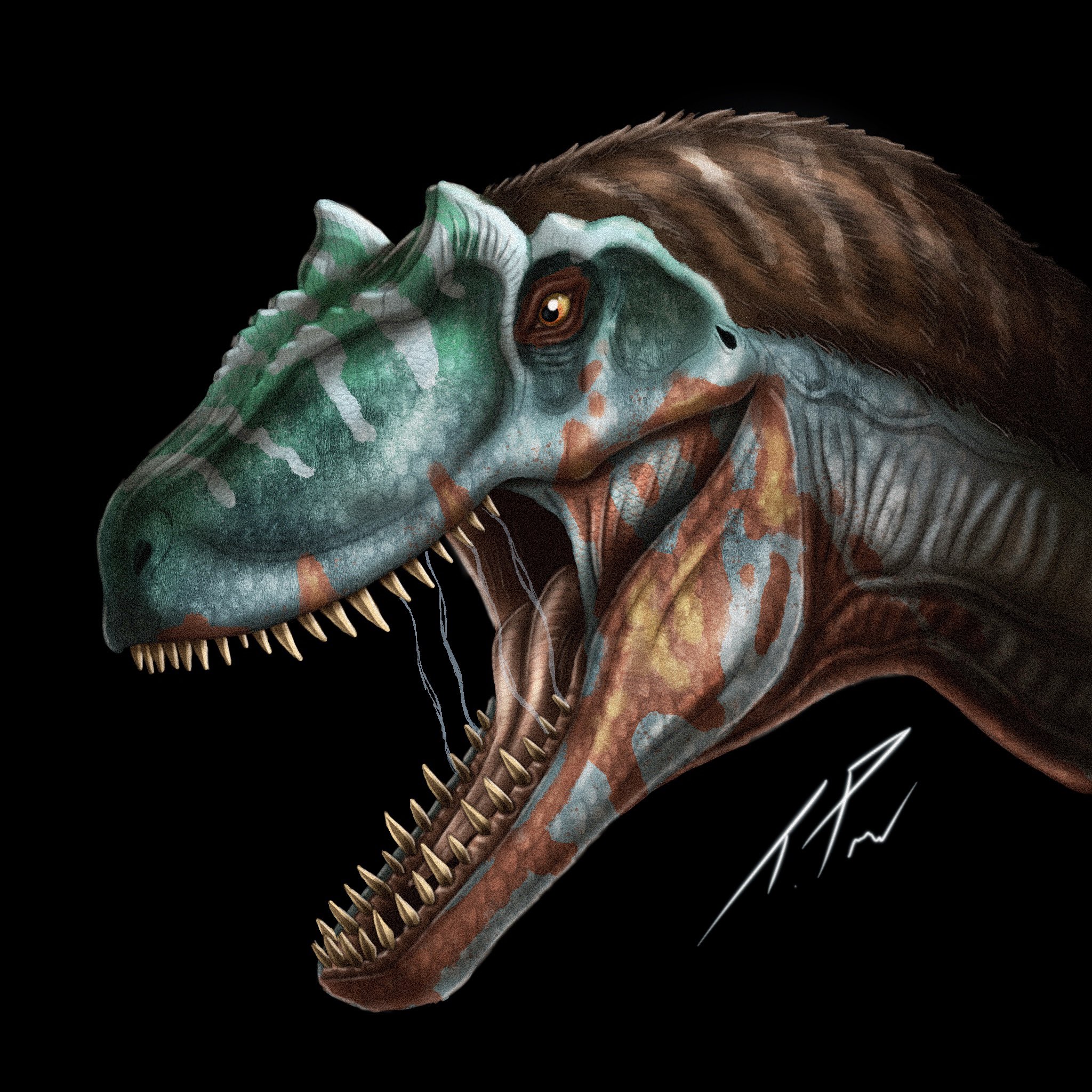 Feathered Allosaurus By GARBOANIMATIONS On DeviantArt feathered-allosaurus-by-garboanimations-on-deviantart