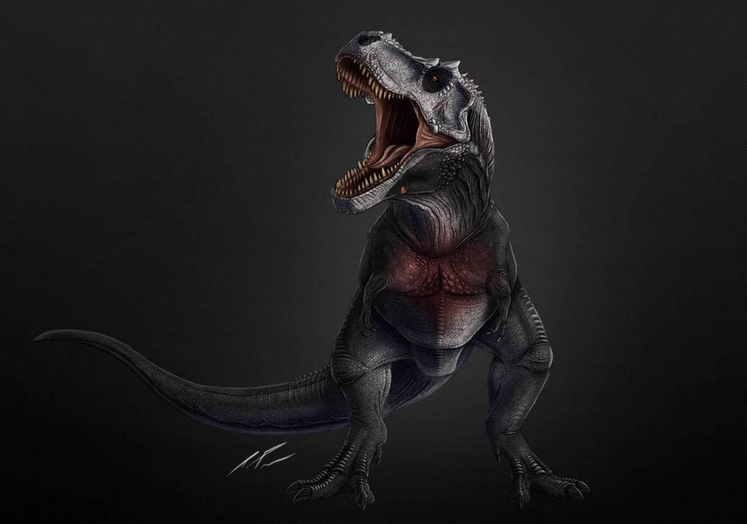 Dinosaur revolution inspired trex by GARBOANIMATIONS on DeviantArt