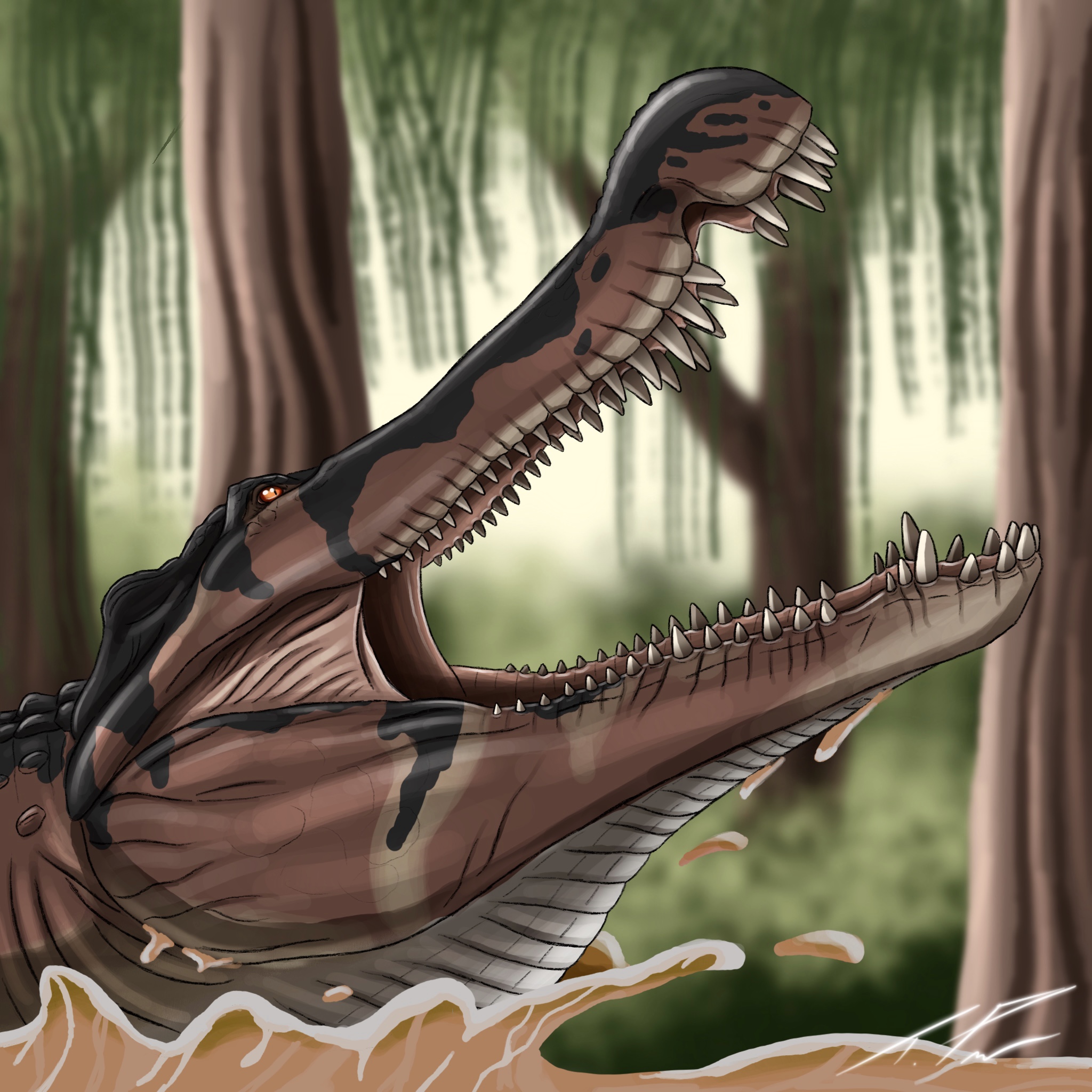 Deinosuchus by Reiimon on DeviantArt