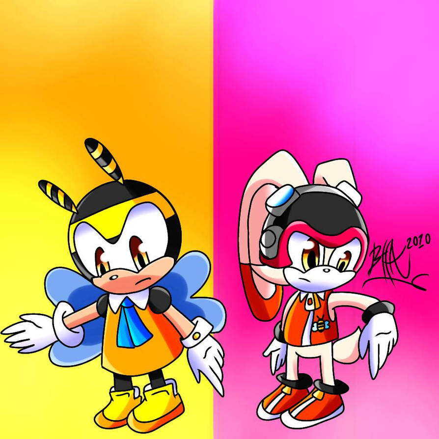 Charmy and Cream clothes swap by Illustrationlover13 on DeviantArt
