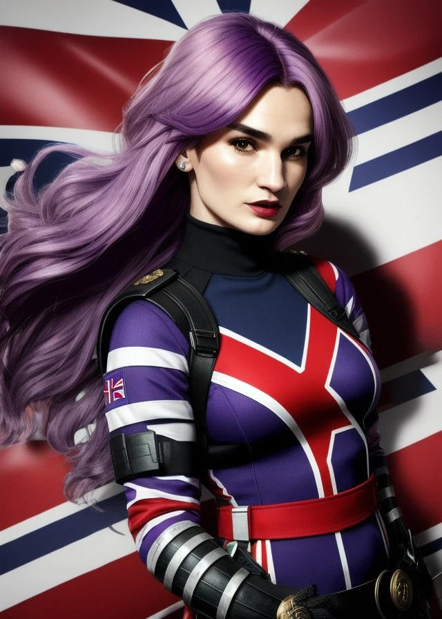 Britain Deviantart Captain Britain II by DCMediaBadGirls on DeviantArt