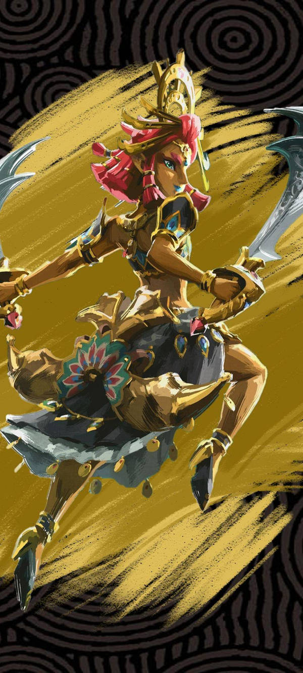 Riju Zelda totk by Linkfreakk on DeviantArt