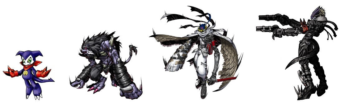 Impmon evolution line (Beelzemon) by DigimonTheory on DeviantArt