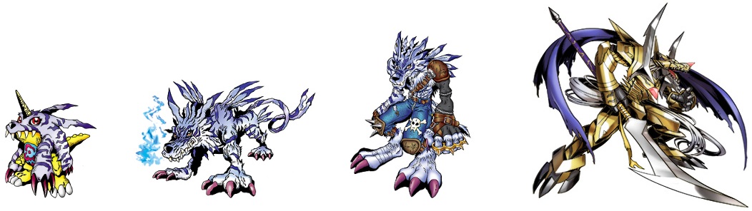 Gamon Evolution Gabumon Evolution Line (CresGarurumon) by DigimonTheory on DeviantArt