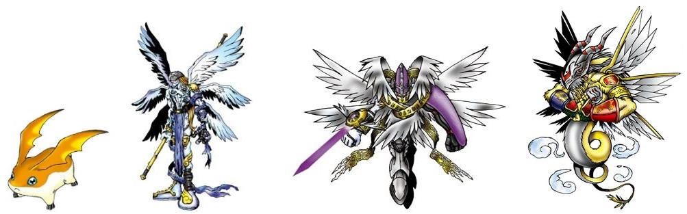 Patamon evolution line (Goldramon) by DigimonTheory on DeviantArt