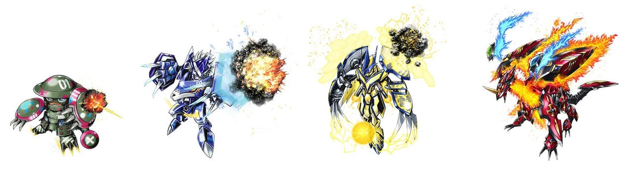 Ludomon Evolution Line (Bryweludramon) by DigimonTheory on DeviantArt