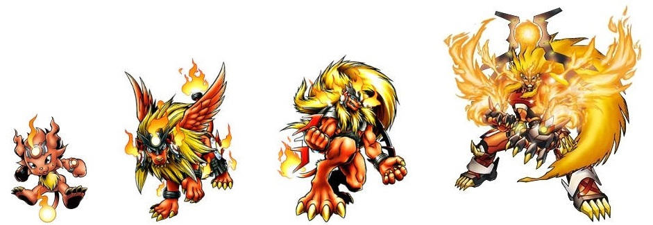 Appmon Evolution Line Coronamon evolution line (Apollomon) by DigimonTheory on DeviantArt