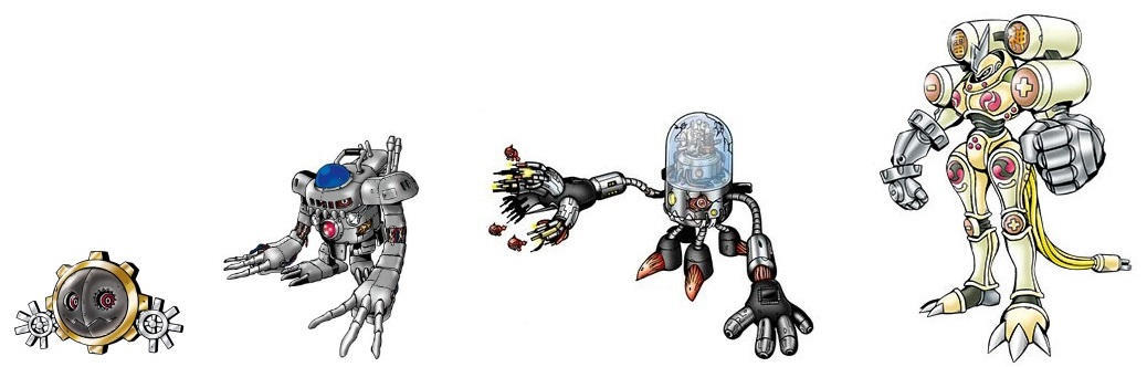 Datamon Evolution Line Hagurumon evolution line (Fujinmon) by DigimonTheory on DeviantArt