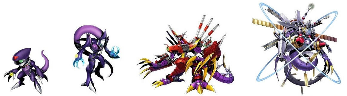 Vemmon evolution line (Ragnamon) by DigimonTheory on DeviantArt