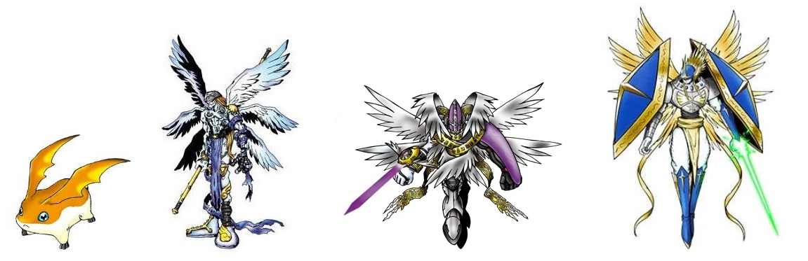 Patamon Evolution Line (Dominimon) by DigimonTheory on DeviantArt
