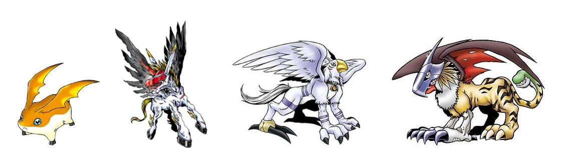 Patamon evolution line (Gryphonmon) by DigimonTheory on DeviantArt