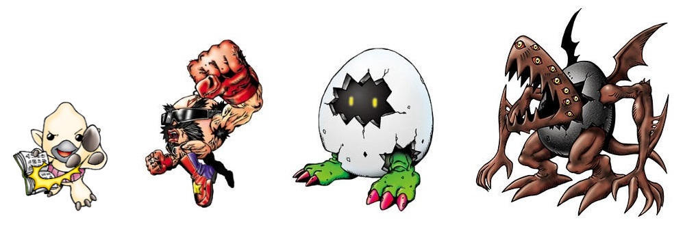 Boxomon Bokomon evolution line (Devitamamon) by DigimonTheory on DeviantArt