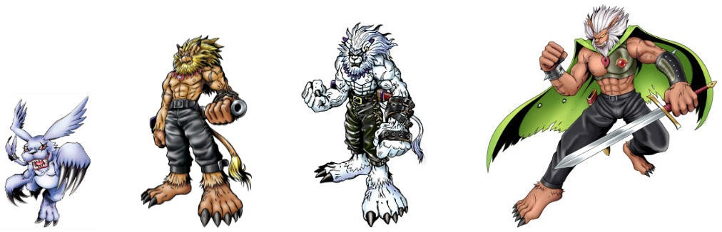 Gazimon evolution line (Regulumon) by DigimonTheory on DeviantArt