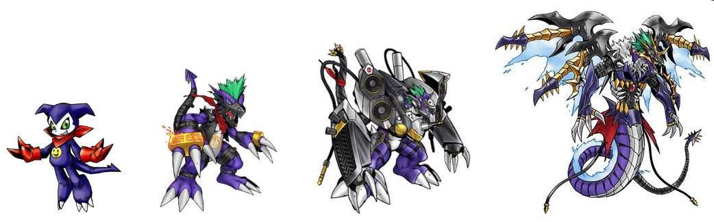 Impmon Evolution Line (Heavymetaldramon) by DigimonTheory on DeviantArt