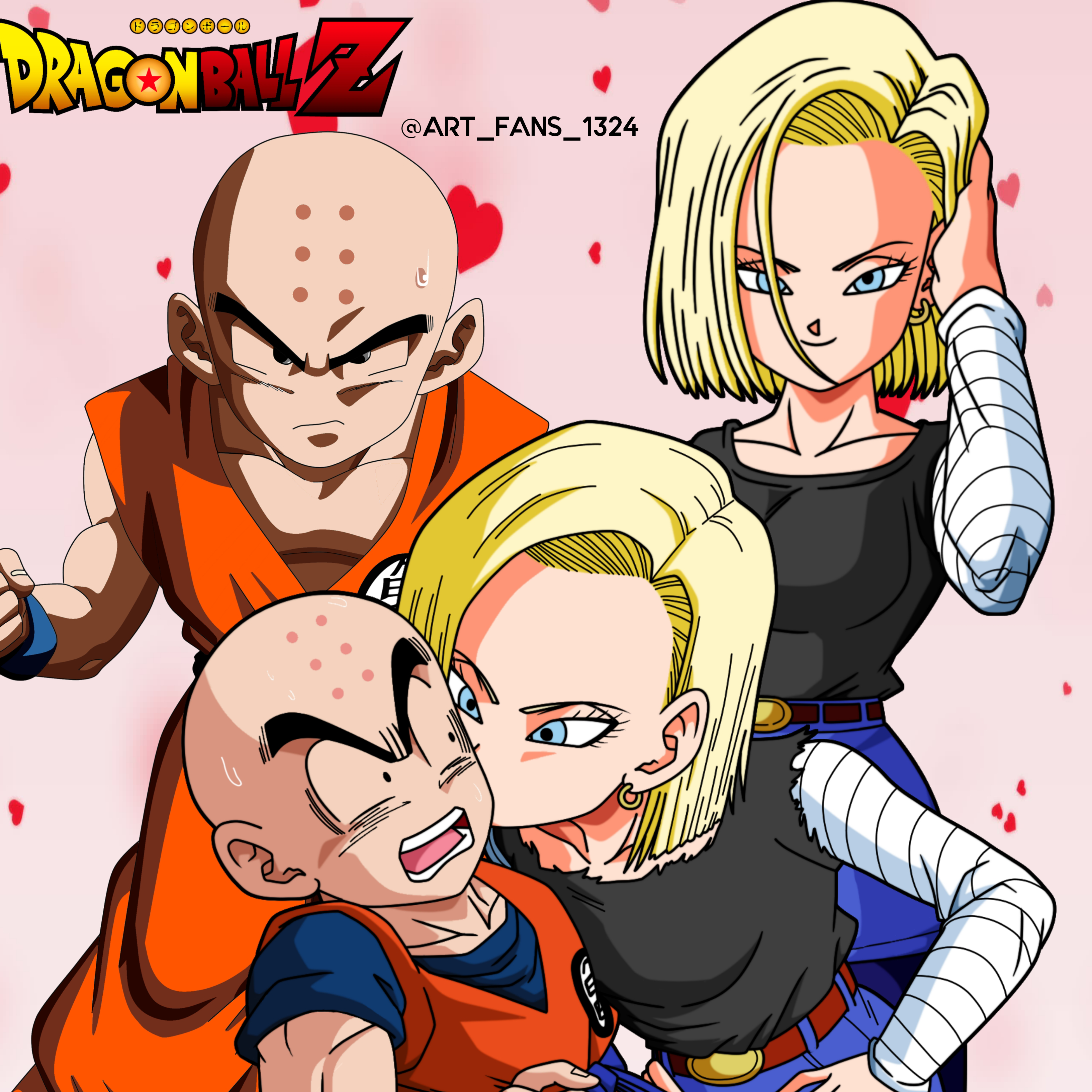 Android Krillin Krillin and android 18 by artfans1324 on DeviantArt