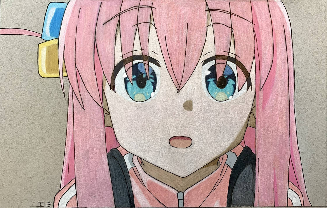 gotoh hitori (bocchi the rock!) drawn by tamago_(eva1314056)