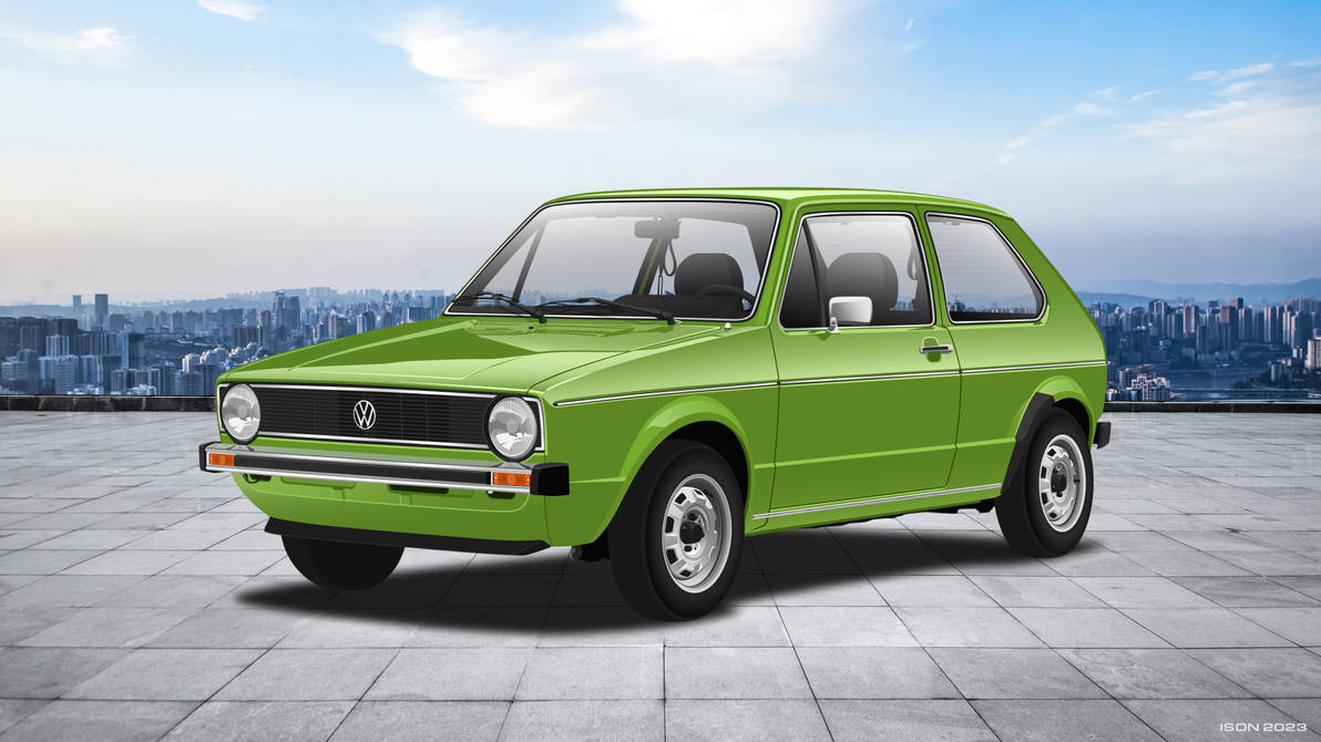 1974 Vw Rabbit Volkswagen Golf Mk1 1974 by byISON21 on DeviantArt