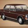 VAZ 2106 Zhiguli Lada 1600 1976