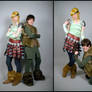 Hiccup and Astrid Cosplays
