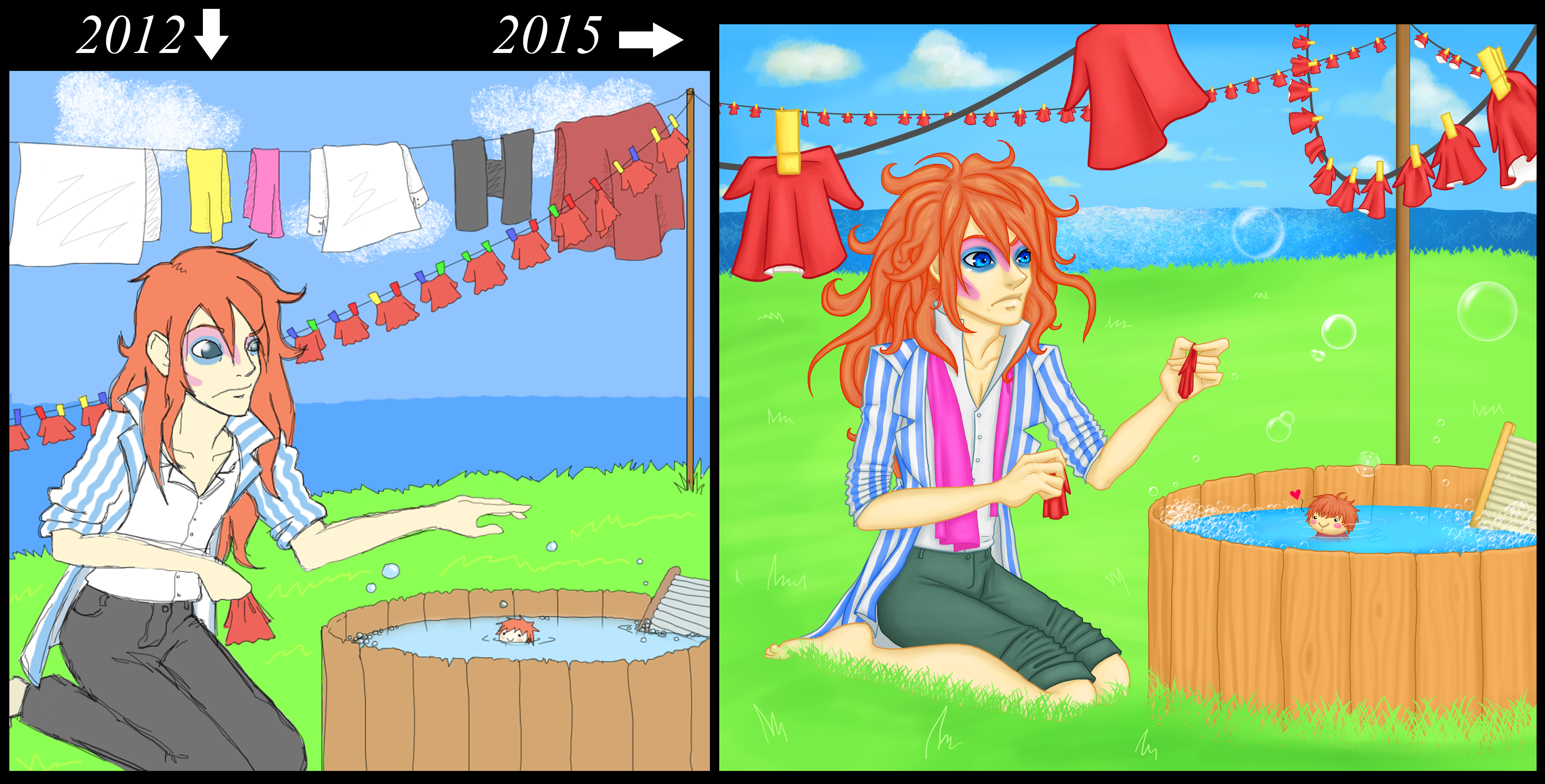 Ponyo - Redraw from 2012