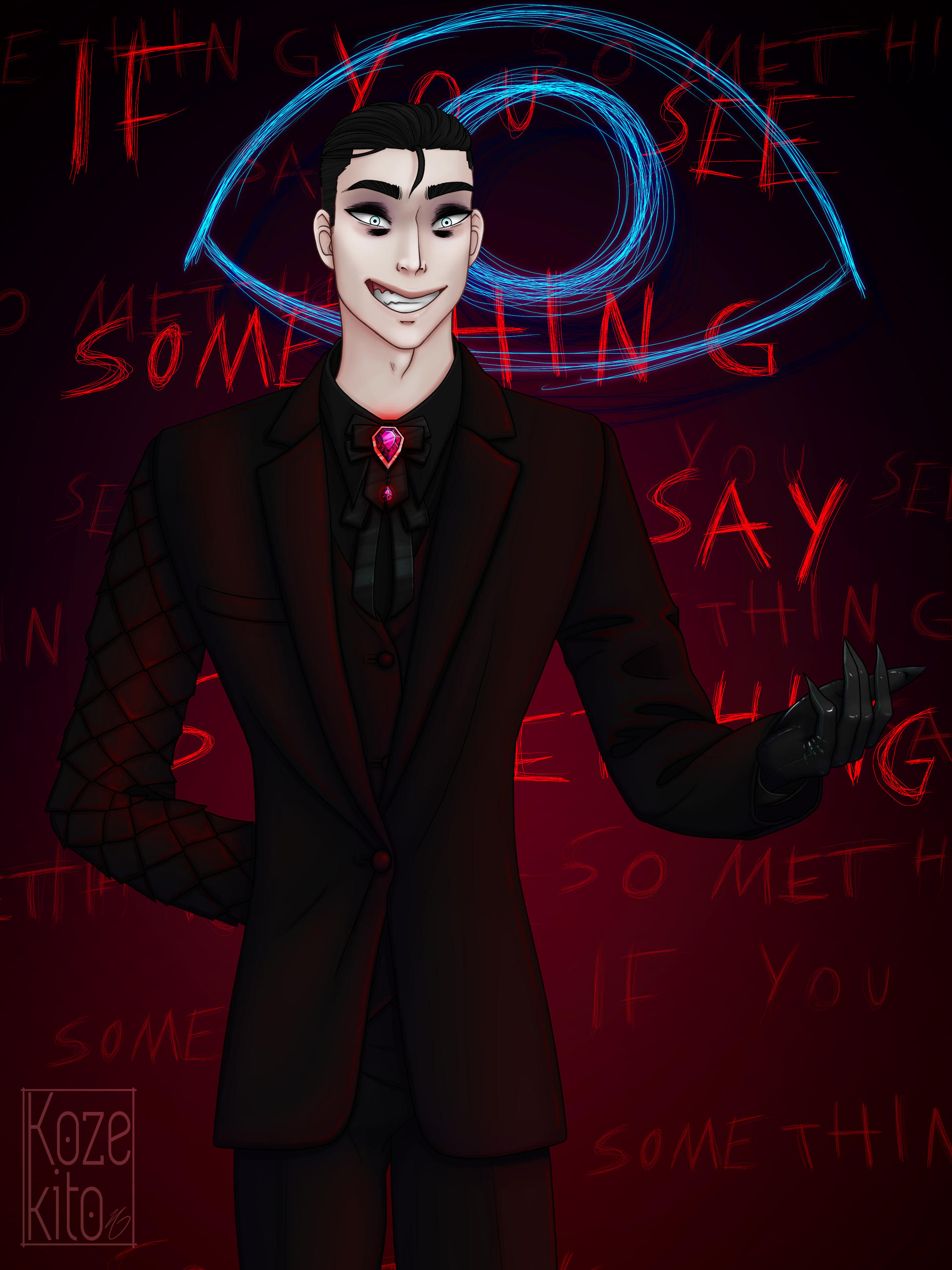 The Cryptid Collector - Constantine Clayton. OC by Kozekito on DeviantArt
