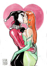 Harley Quinn and Poison Ivy