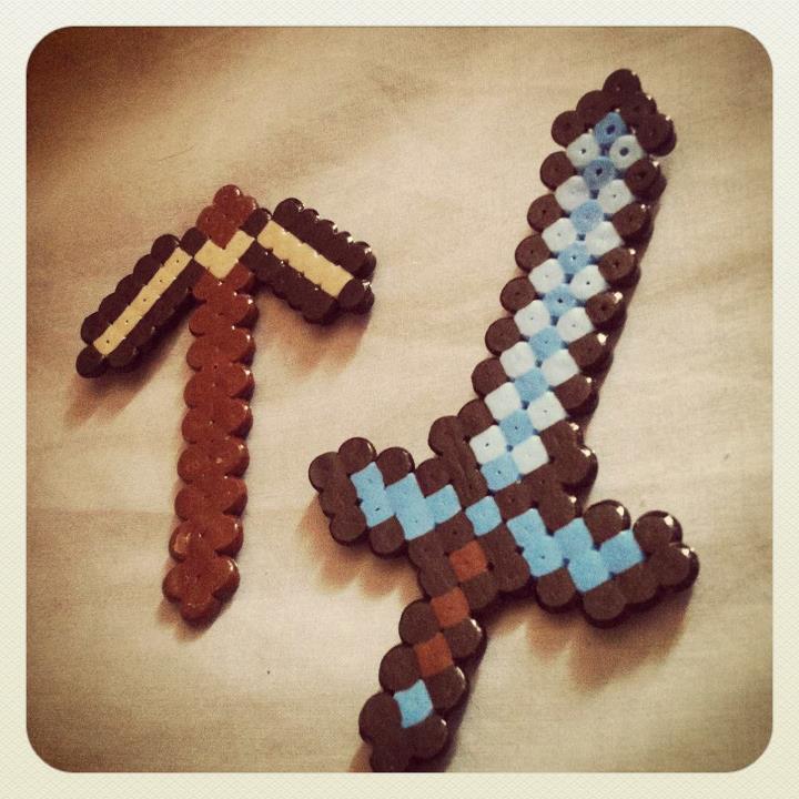 Minecraft Perler Beads (40+ Patterns!) - DIY Candy