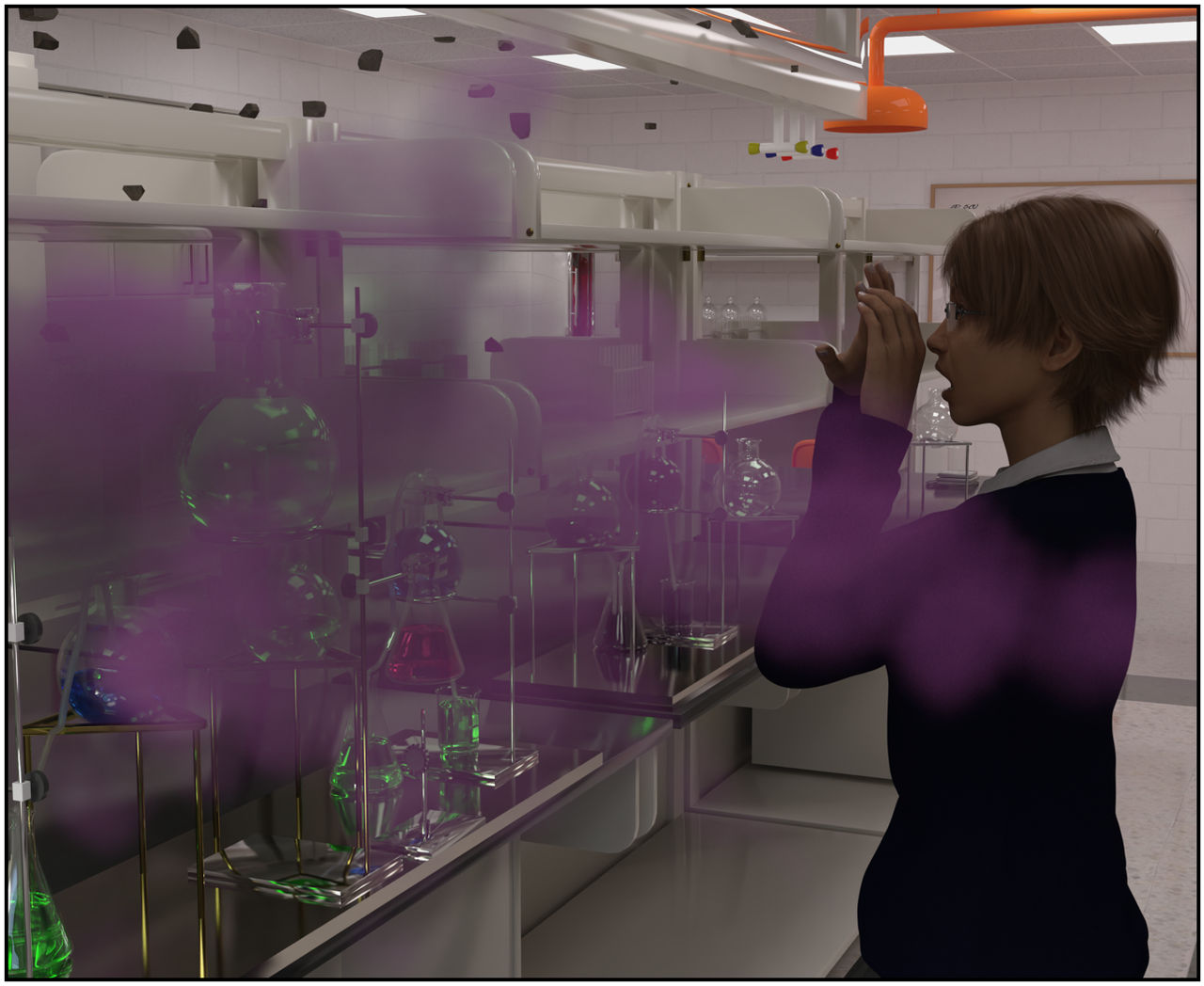 Lab Accident - 3 by Reascillium on DeviantArt