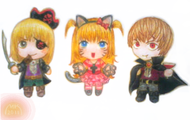 DeathNote Halloween Chibi