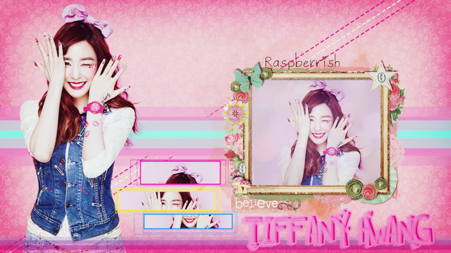 Tiffany Hwang Baby G Ver. 2 Wallpaper