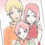 Naruto: Family portrait - NaruSakuHana